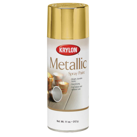 Krylon Brass, Metallic, 12 oz 2204